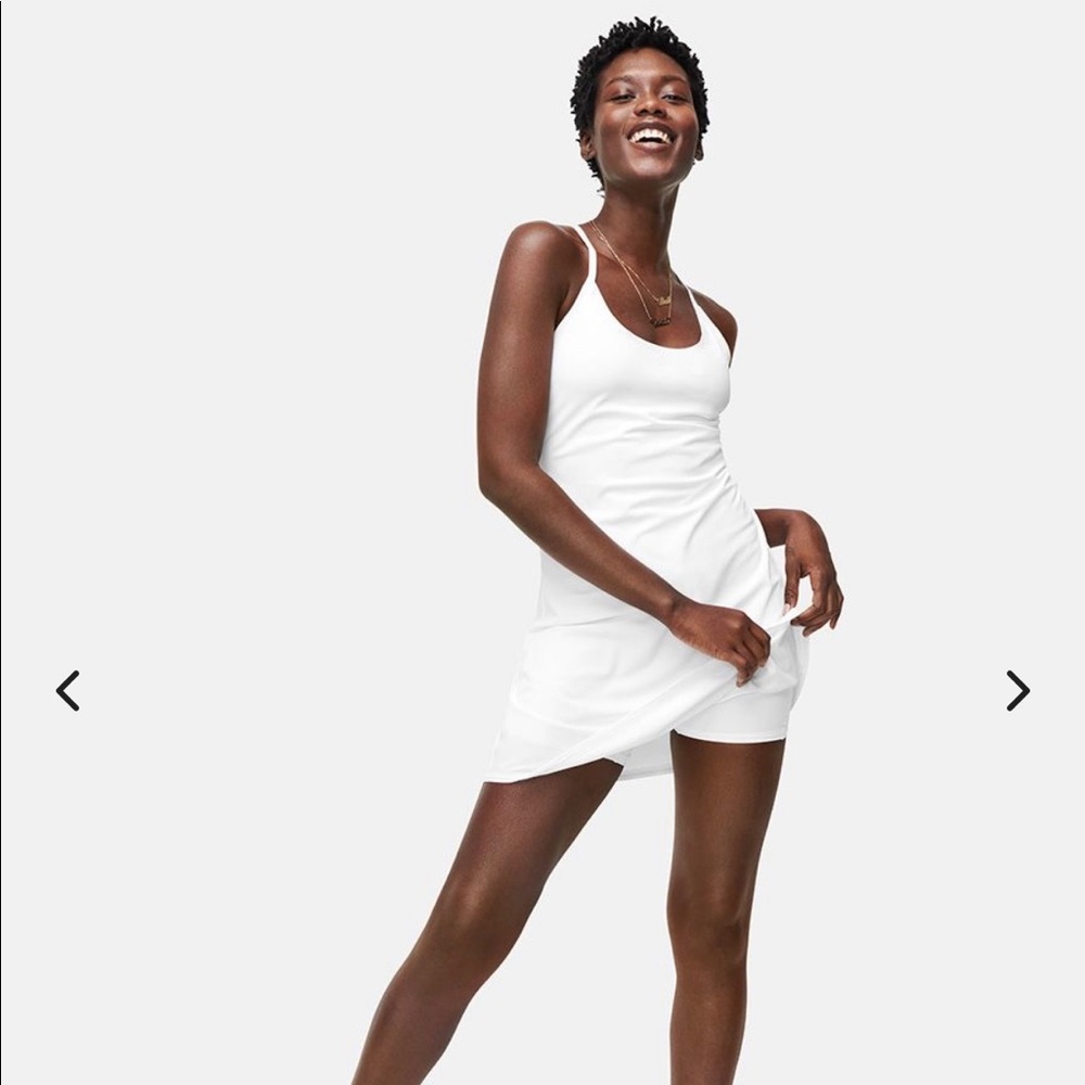 NWT Outdoor Voices White Exercise Dress